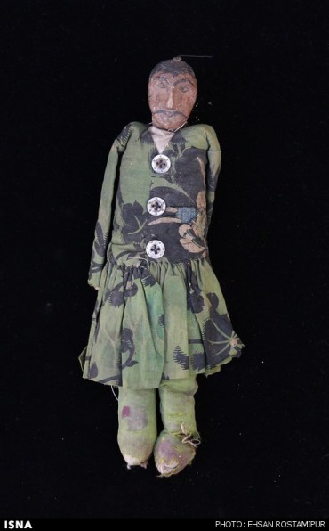 مرمت قدیمی‌ترین عروسک ایران در کاشان 