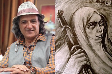 ناصر پلنگی و بزرگترین نقاشی دیواری خاورمیانه 
