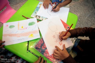 دومین جشنواره بین‌المللی نقاشی کودکان بیمار