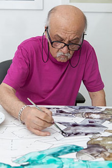 نمایش آثار علی‌اکبر صادقی در آرت‌دوبی ۲۰۱۶